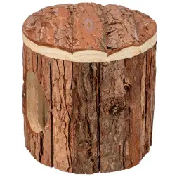 Casa "mette" Em Madeira Natural 18x12x12 Cm Trixie - 1040160134