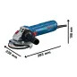 Rebarbadora - GWS 12-125 Professional 06013A6102 Bosch Rebarbadora - GWS 12-125 Professional 06013A6102 Bosch
