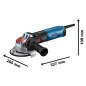 Rebarbadora com X-LOCK - GWX 17-125 S Professional 06017D2300 Bosch Rebarbadora com X-LOCK - GWX 17-125 S Professional 06017D2300 Bosch