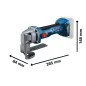 Tesoura para chapa sem fio - GSC 18V-16 E Professional 0601926300 Bosch