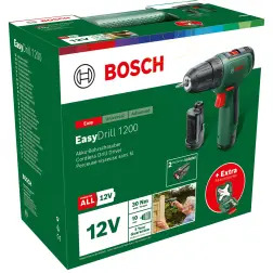 Easydrill 1200 2x1,5ah + Set 34 + Gal12 Bosch #1 - 122071980