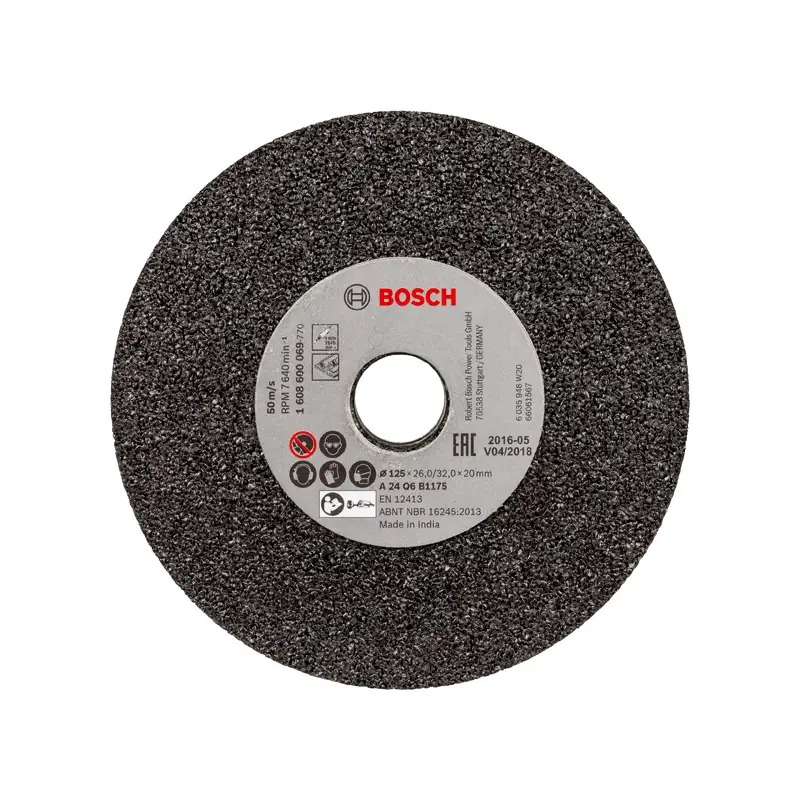 Pedra Afilar: 125x26/32x20mm G24 Bosch