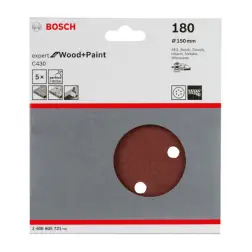 Excêntrica Expert Wood: 150mm 6p. G180x5 Bosch - 1220684183