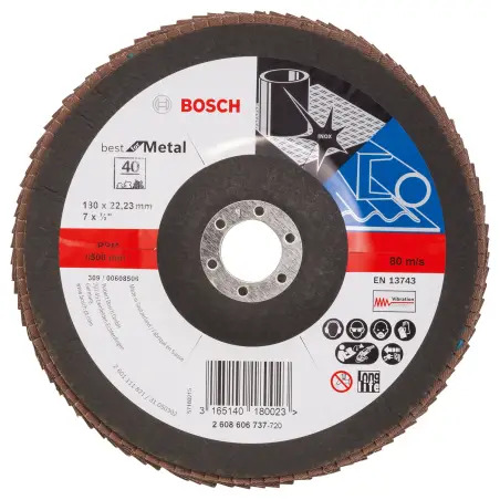 Lamelas Best Metal: 180mm Cónico Fv G40 Bosch - 1220684184