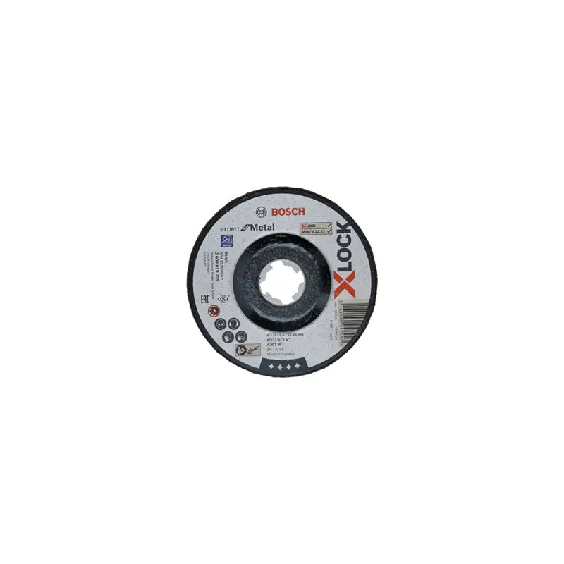 Disco de rebarbar PRO Metal X-Lock, 125 x 6 x 22,23 mm 2608619259 Bosch Disco de rebarbar PRO Metal X-Lock, 125 x 6 x 22,23 mm 2608619259 Bosch