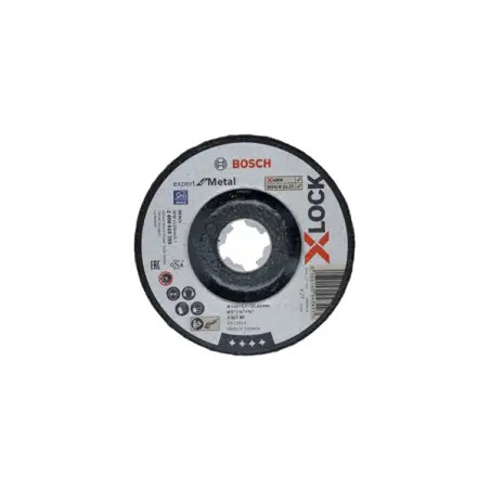 X-lock Expert Metal Rebarbar: 125x6mm Bosch - 1220684194