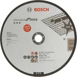Disco Recto Standard Inox 230x1.9mm Bosch - 1220684195