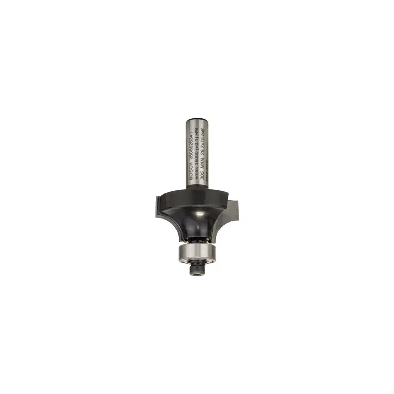Fresa para arredondamento, 8 mm, R1 8 mm, L 15,2 mm, G 53 mm 2608628341 Bosch Fresa para arredondamento, 8 mm, R1 8 mm, L 15,2 mm, G 53 mm 2608628341 Bosch