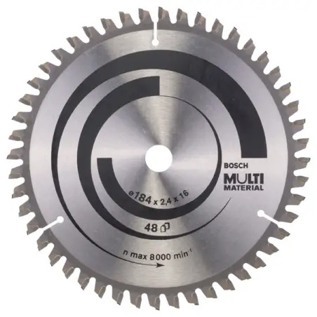 Disco De Serra Mm Mu H 184x16-48 Bosch - 1220684210