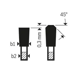 Disco De Serra Mm Mu H 184x16-48 Bosch - 1220684210