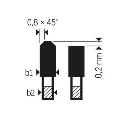 Disco De Serra Ex Cb S 250x30-80 Bosch #1 - 1220684213