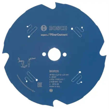 Disco De Serra Ex Fc H 165x20-4 Bosch - 1220684216