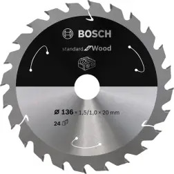 Standard Wood 136x20x24d:cl Bosch - 1220684235
