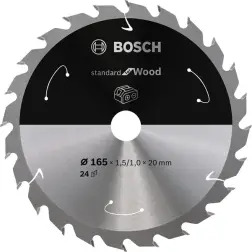 Standard Wood 165x20x24d:cl Bosch - 1220684236