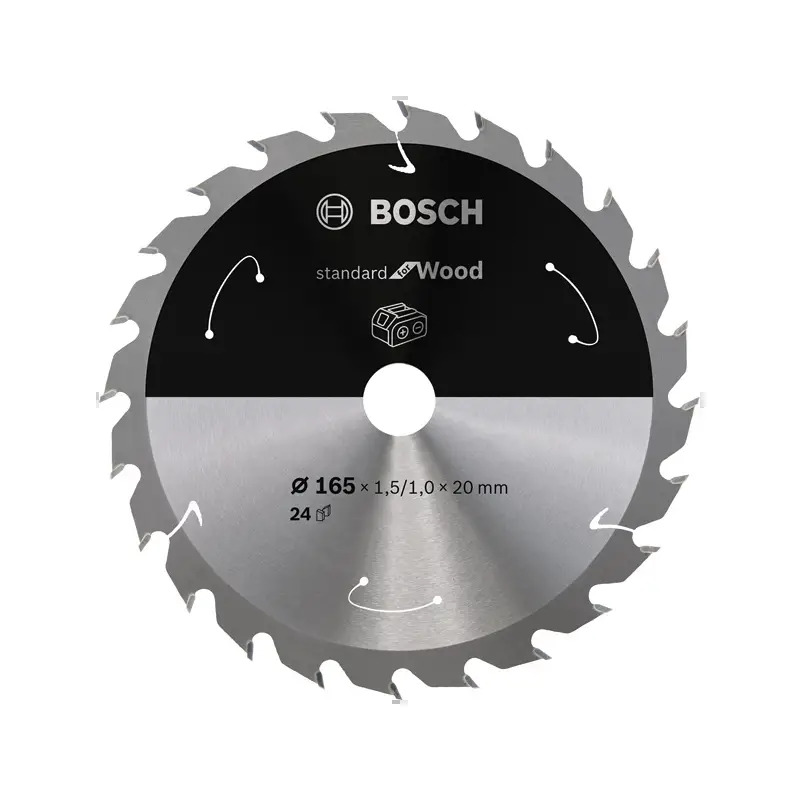 Lâmina de serra circular sem fios PRO Wood cordless, 165 x 1,5 x 20 mm 2608837685 Bosch Lâmina de serra circular sem fios PRO Wood cordless, 165 x 1,5 x 20 mm 2608837685 Bosch