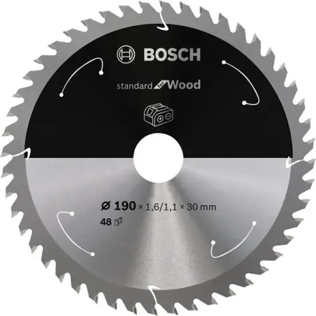Standard Wood 190x30x48d:cl Bosch - 1220684237