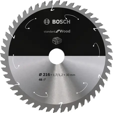 Standard Wood 216x30x48d:cl Bosch - 1220684238