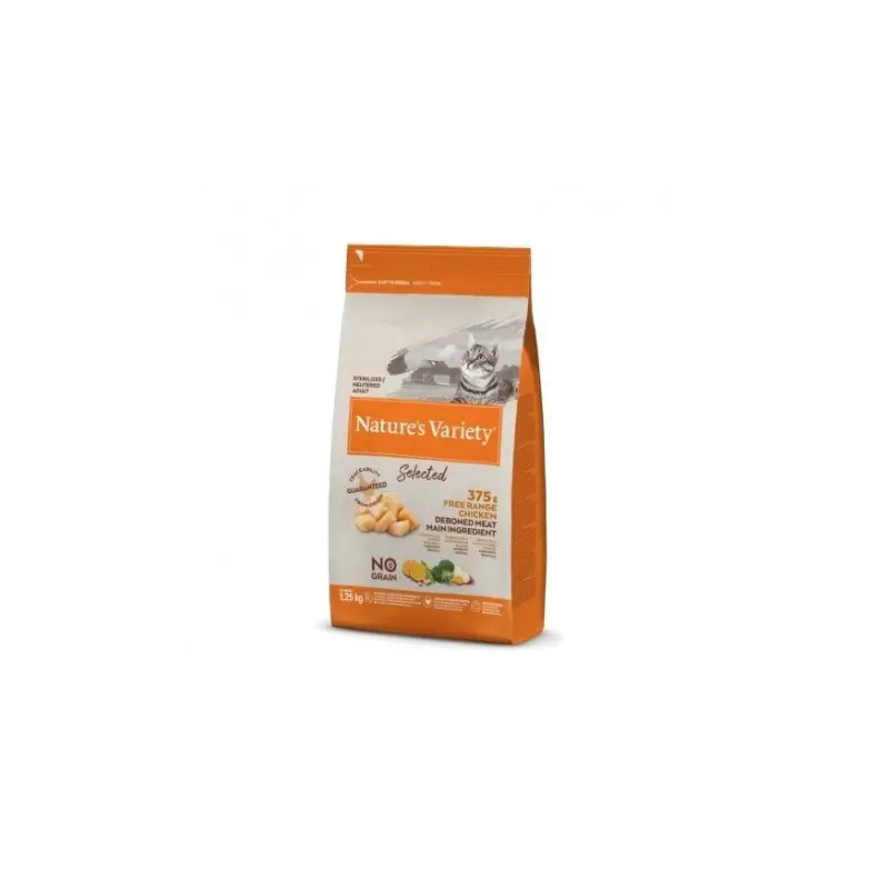Ração Seca para Gato Esterilizado Frango do Campo 3kg Natures Variety Ração Seca para Gato Esterilizado Frango do Campo 3kg Natures Variety