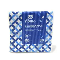 Guardanapos Home Folha Dupla 33x32,5 Pack 80un Up - 1600230005