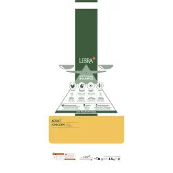 Ração Seca Adult Cão com Frango 14kg Libra - 1530030179