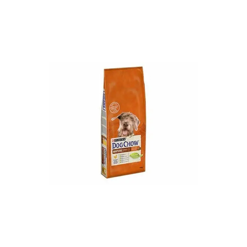 Ração Seca para Cão Sénior Dog Chow Senior 14kg Purina Ração Seca para Cão Sénior Dog Chow Senior 14kg Purina