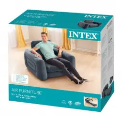 Poltrona Cama Insuflável Pul Out 117x224x66cm 66551 Intex #1 - 1650080035