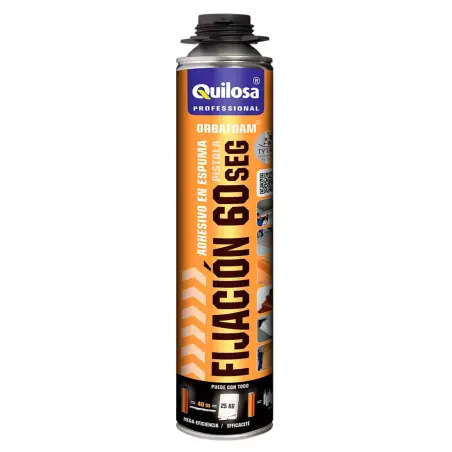 Espuma Fixação Maquina 60Seg Branca 750ml Quilosa - 1450070021