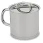 Cafeteira com Asa 12 Europa 1,2lt em Aço Inoxidável Silampos