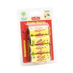 Fitas Apanha Moscas Sem Veneno Agisol - 0304267085