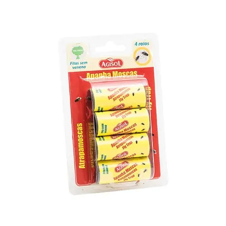 Fitas Apanha Moscas Sem Veneno Agisol - 0304267085