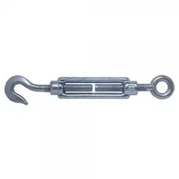 Esticador Gancho Argola Zincado Torneling - M5x70 - 1620010003