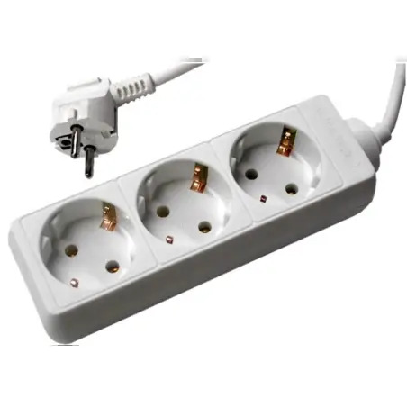 Tomada Tripla com Terra 3G1 10/16A Cabo de 1,5mt 1301 Cyllux - 1330190029