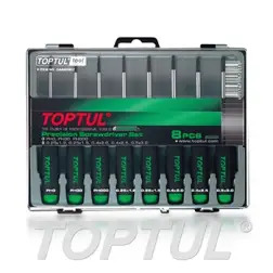 Jogo de Chaves de Precisão 8 Peças GAAW0802 Toptul - 1250380024