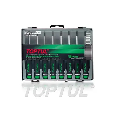 Jogo de Chaves de Precisão 8 Peças GAAW0802 Toptul - 1250380024