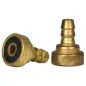 Encaixe Simples Mangueira Junção 1/4" Flux