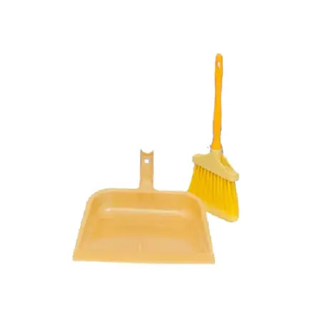 Kit Pá de Mão + Vassoura de Cabo Curto Universal - 1470220003