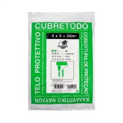 Cobertura Fina de Plástico para Pintura 4x5mt Universal - 1380070001