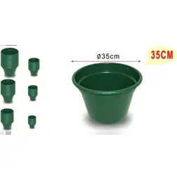 Vaso Plástico Sino 35cm Valpec - 0410396316