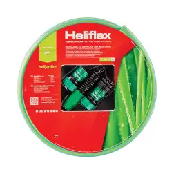 Mangueira Gil Verde Claro com Kit 3/4 19mm 25mt Heliflex - 1560140046
