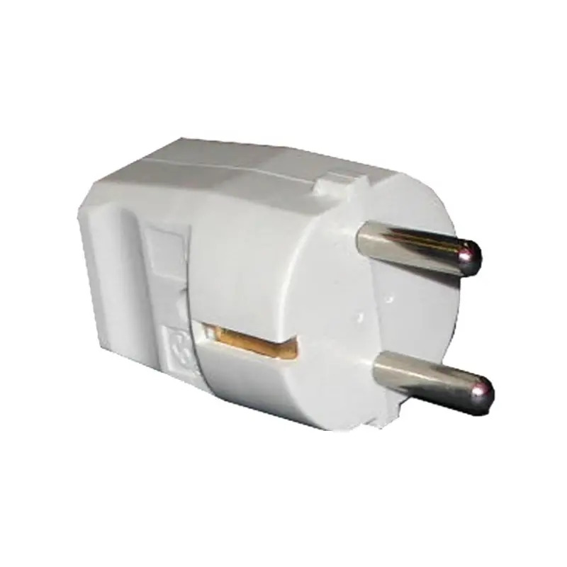 Ficha Macho com Terra Saída Direita 10/16A 6144 Cyllux
