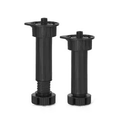 Pé Regulável Redondo ABS P13 Pack 4un Rei - 1160440124