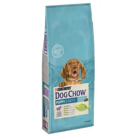Ração Seca para Cão Junior Dog Chow Puppy com Cordeiro com Arroz 14kg Purina - 1530030007