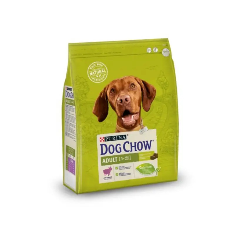 Ração Seca para Cão Adulto Dog Chow Adult com Cordeiro e Arroz 2,5kg Purina