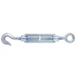 Esticador Galvanizado DIN1480 - M5 - 1620010025