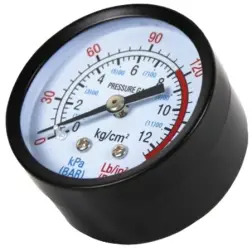 Manómetro Compressor 1/4" Flux - 100/200lts - 1060090009