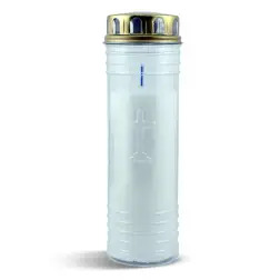 Vela Círio Branco 7 Dias Valpec - 1420020030