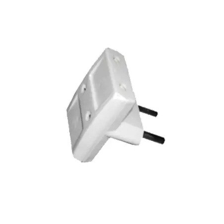Ficha Tripla Vertical 10A 250V Valpec - 1330070054