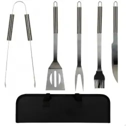 Estojo de Utensílios para Barbecue Pack 5un 52981 Aktive - 1090110002