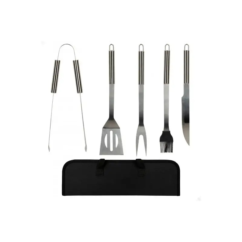 Estojo de Utensílios para Barbecue Pack 5un 52981 Aktive Estojo de Utensílios para Barbecue Pack 5un 52981 Aktive