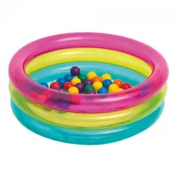 Piscina Infantil com 50 Bolas 86x25cm 48674 Intex - 1180100089